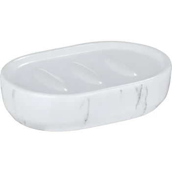 keramische zeepschaal Adrada- marmer wit- 23696100