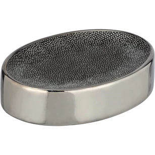 Zeepbakje Nuria- zilver/antraciet- 24178100