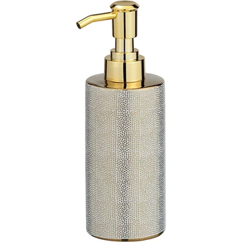 Zeeppompje Nuria- goud/wit- 24185100