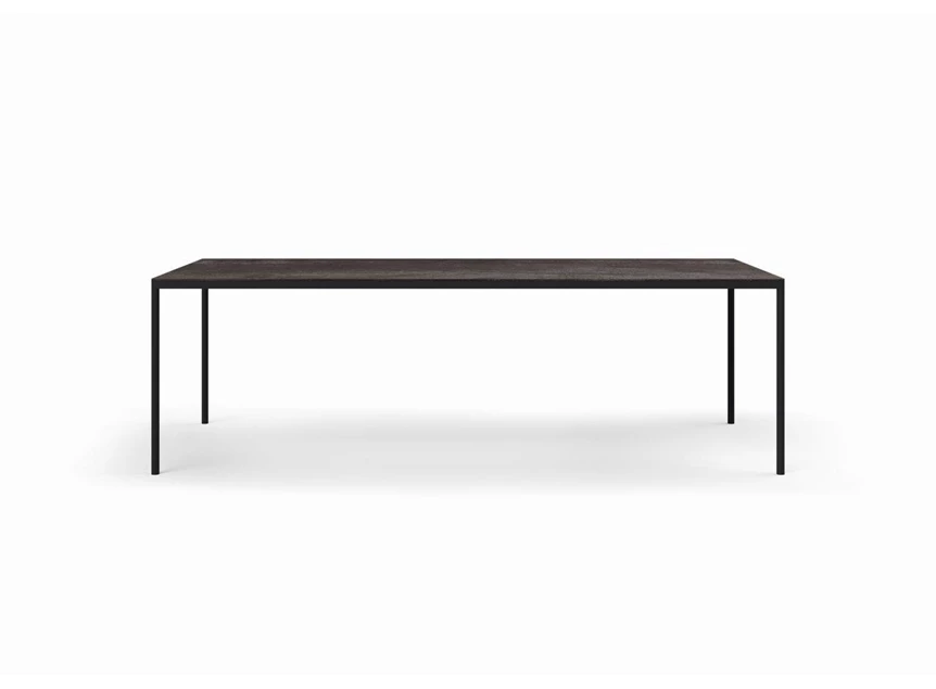 Tafel Trento keramiek ronde poot Zumsteg by Willisau