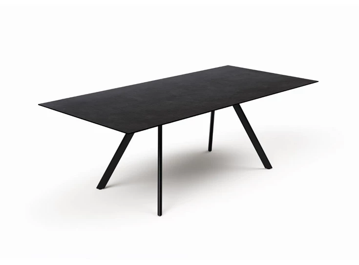 Rechthoekige tafel Romana keramiek Zumsteg by Willisau