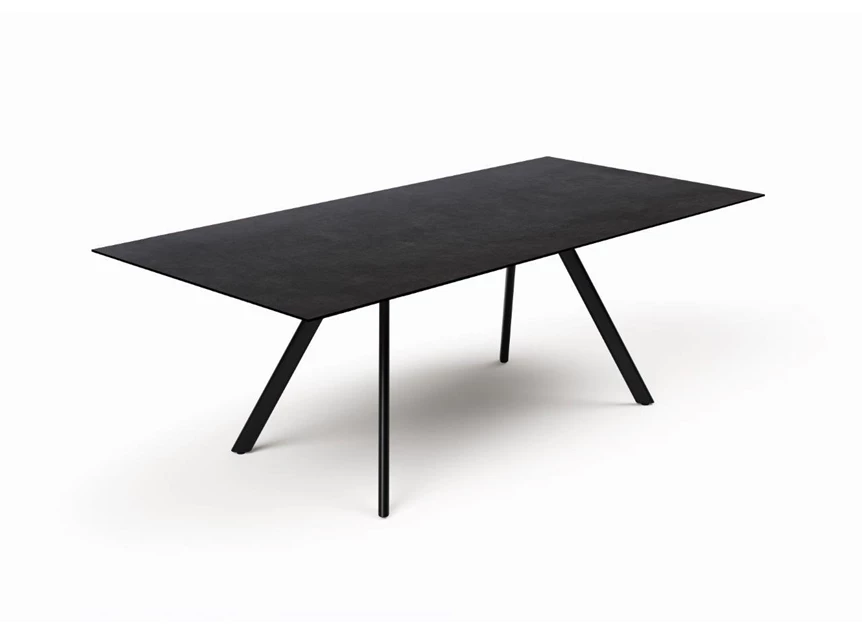 Rechthoekige tafel Romana keramiek Zumsteg by Willisau