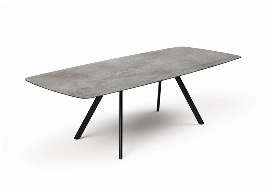 Bootvorm tafel Romana keramiek Zumsteg by Willisau