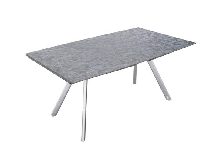 Gesloten Verlengbare tafel Romana bootvorm keramiek Zumsteg by Willisau