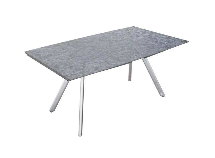 Gesloten Verlengbare tafel Romana bootvorm keramiek Zumsteg by Willisau