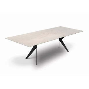 Rechthoekige tafel Lana keramiek Zumsteg by Willisau