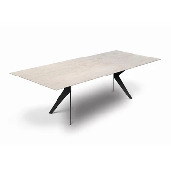 Rechthoekige tafel Lana keramiek Zumsteg by Willisau