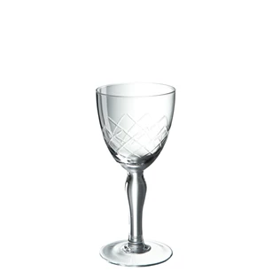 13331 Witte wijnglas gegraveerd