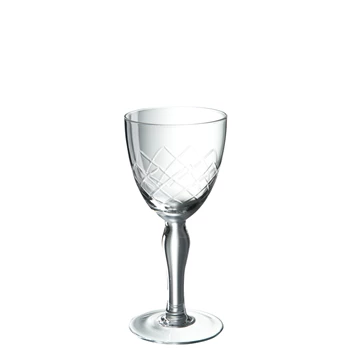 13331 Witte wijnglas gegraveerd