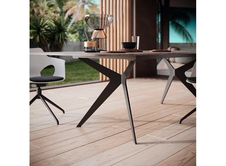 Onderstel Bootvormige tafel Lana keramiek Zumsteg by Willisau