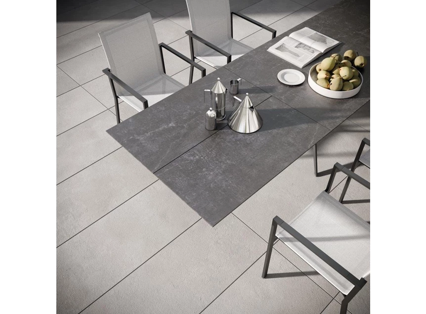 Bovenkant Verlengbare tafel Lana keramiek Zumsteg by Willisau