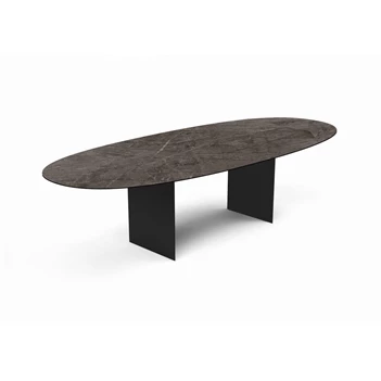 Ovale tafel Avola keramiek Zumsteg by Willisau