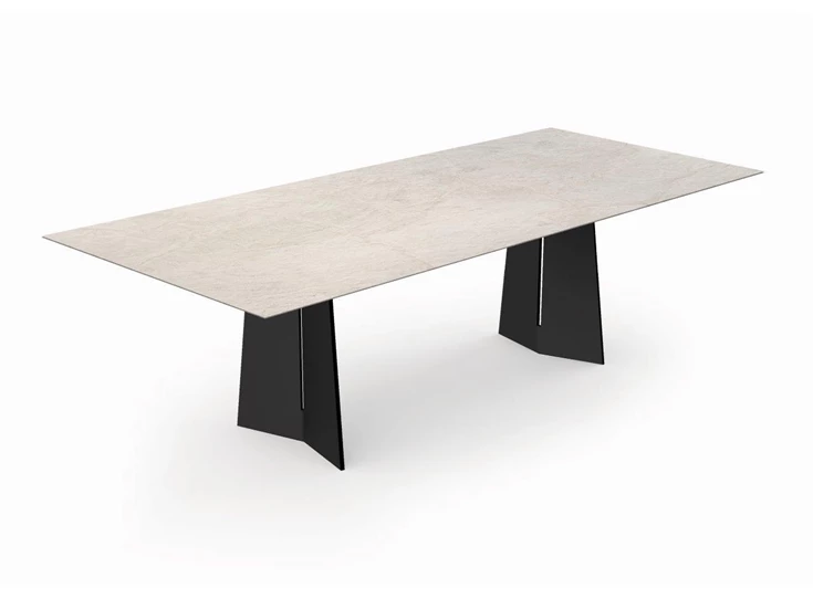 Tafel Ancona rechthoekig keramiek Zumsteg by Willisau