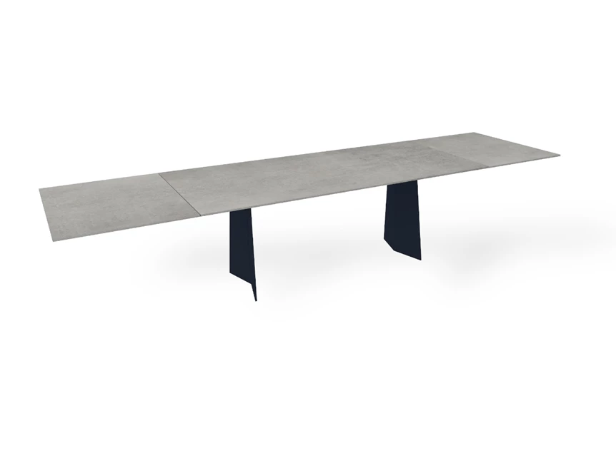 Verlengbare tafel Ancona rechthoekig keramiek Zumsteg by Willisau