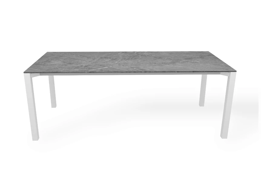 Front Rechthoekige tafel Spezia keramiek Zumsteg by Willisau