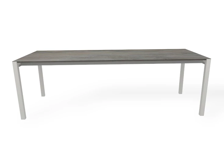 Front Rechthoekige Tafel Portofino keramiek Zumsteg by Willisau