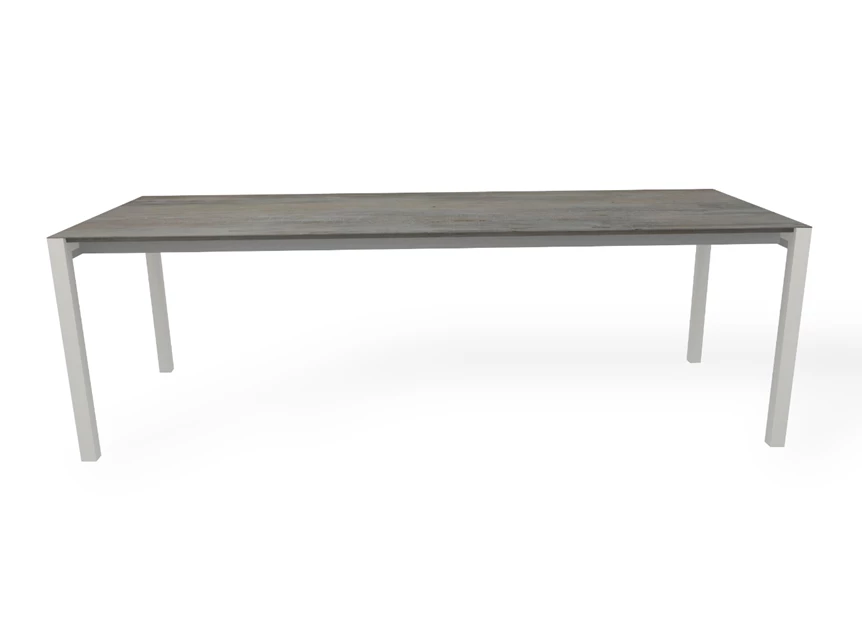 Front Rechthoekige Tafel Portofino keramiek Zumsteg by Willisau