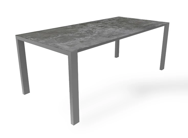 Rechthoekige tafel Basso keramiek Zumsteg by Willisau