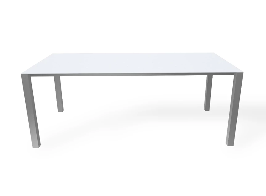 Front Rechthoekige tafel Amanda keramiek Zumsteg by Willisau