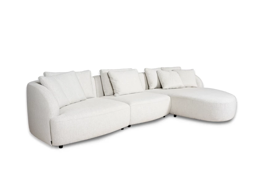 zetel Medusa longchair Passe Partout breed schuin