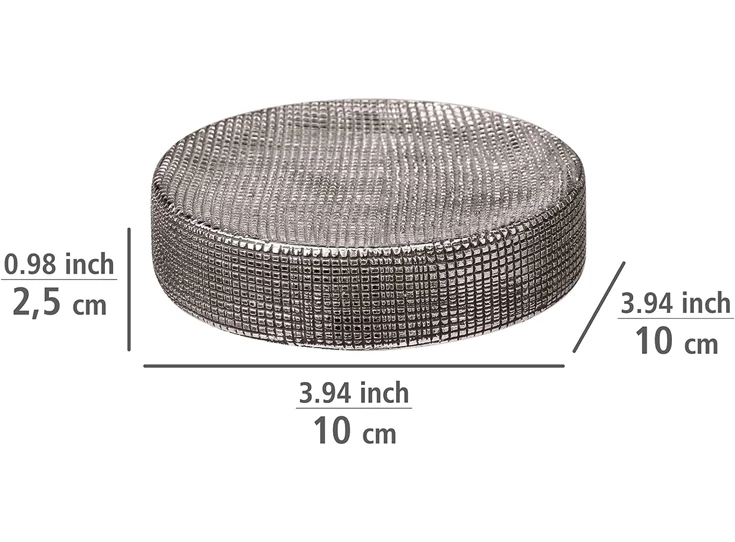 Zeepbakje Rivara- keramisch- afmetingen
