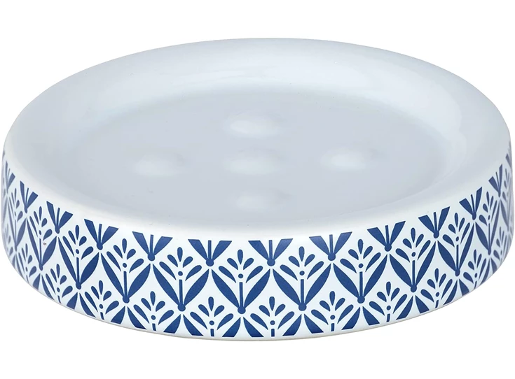 Zeephouder Lorca- keramisch- blauw- 23206100