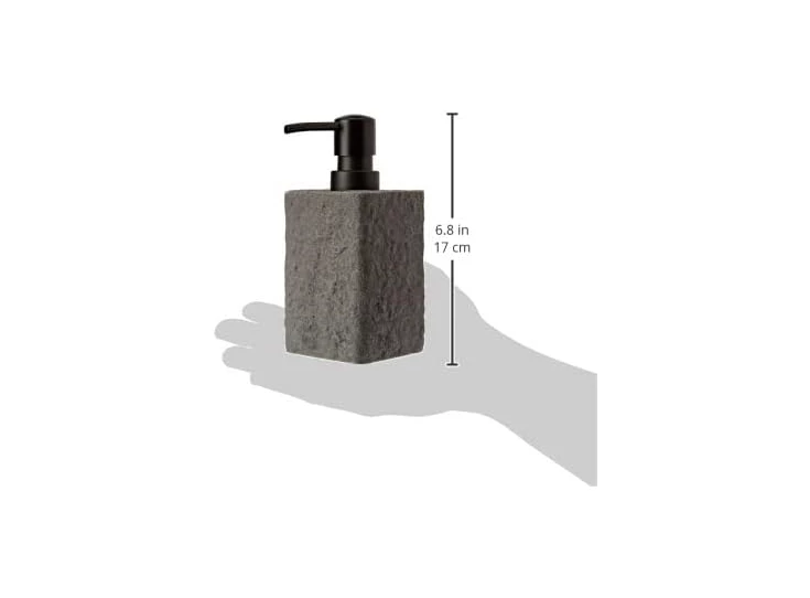 Zeeppompje Villata- grijs- afmetingen