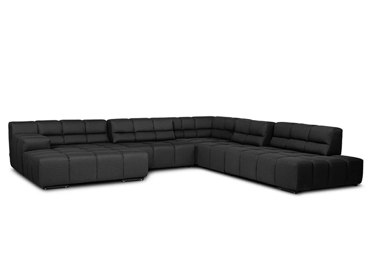 Verstelbare rug Salon Temple 2HT hoek el groot REC Designwerk links