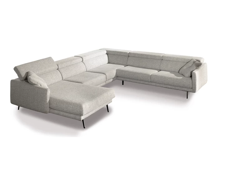 Hoekzetel Viteo grote u opstelling in stof