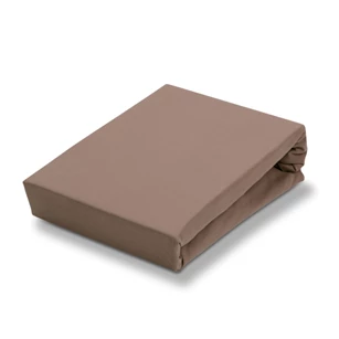 SL001 Vandyck hoeslaken Jersey zand 90x200cm 48