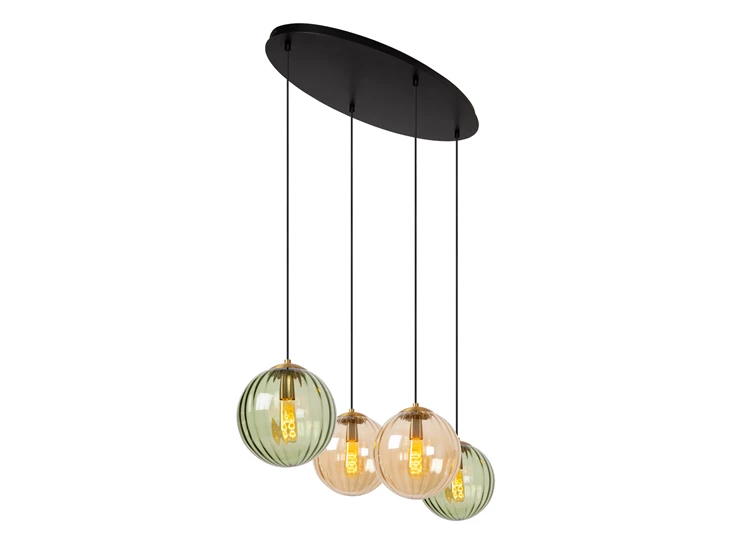 45493-04-33 Monsaraz Hanglamp Zijkant Lucide