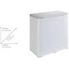 Wasmand Wanda- 65l- wit- afmetingen