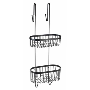 Doucherek Serino- 2laags- zwart- 25123100