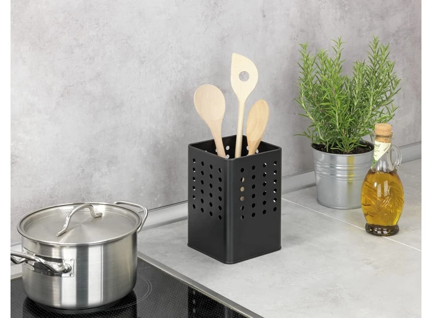 Keukengereihouder Silio- zwart- sfeerbeeld