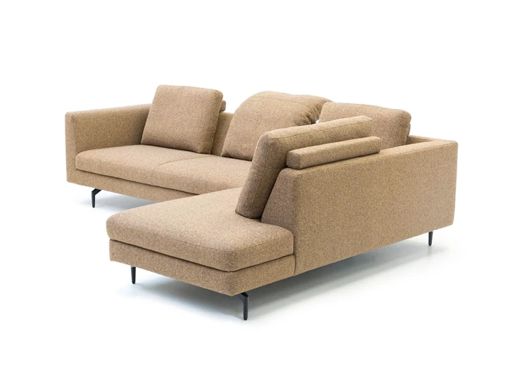 Zijkant Hoeksalon August stof Moome by Indera