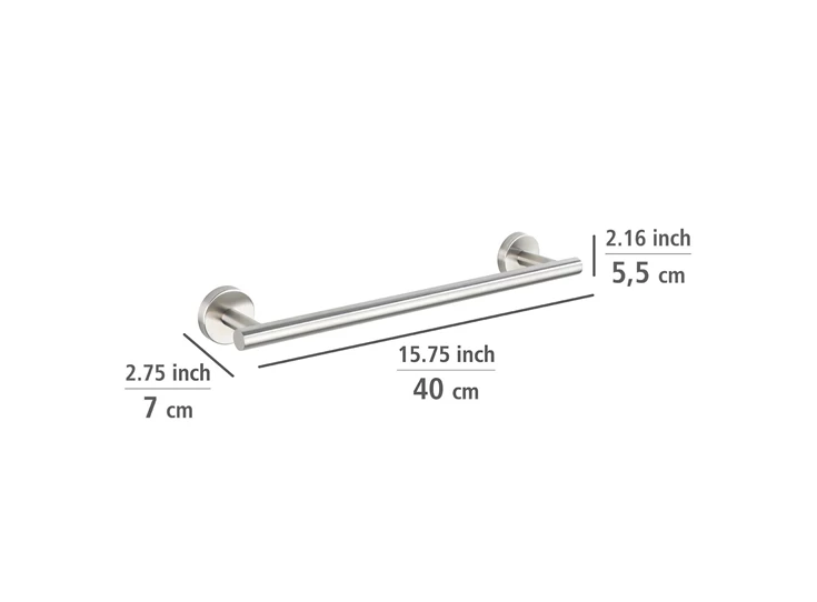 Handdoekstang Bosio- 40- afmetingen