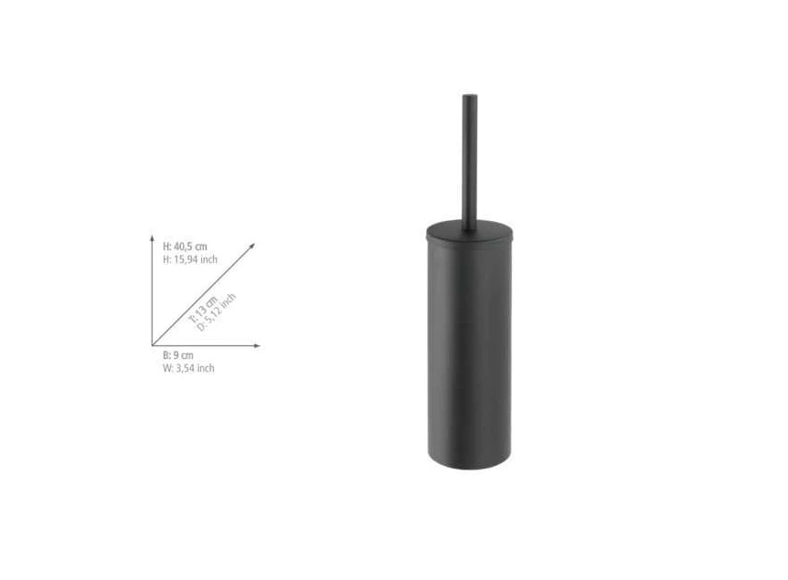 Hoge toiletborstelhouder Bosio- afmetingen