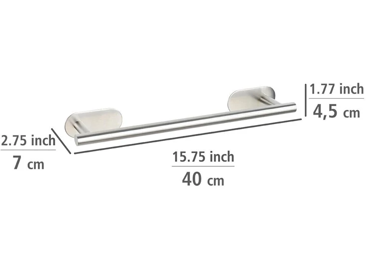 Handdoekstang uno TurboLoc- afmetingen