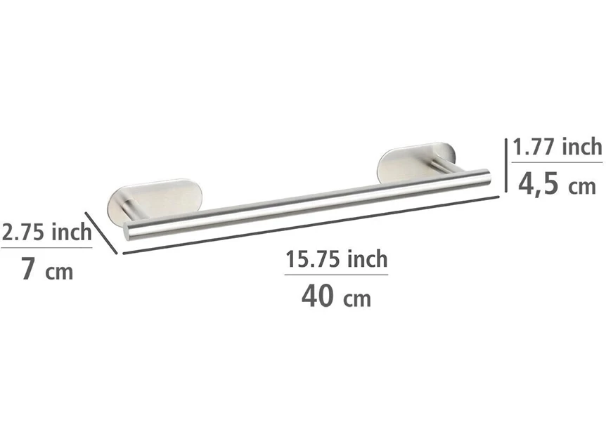 Handdoekstang uno TurboLoc- afmetingen