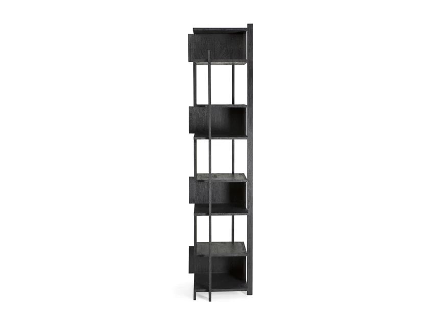Zijde Teak Abstract Black Column 10115 Ethnicraft modern design