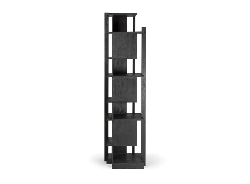 Achterkant Teak Abstract Black Column 10115 Ethnicraft modern design