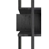 Detail schap Teak Abstract Black Column 10115 Ethnicraft modern design