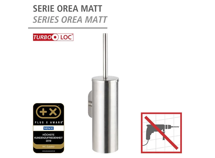 Toiletborstelhouder TurboLoc- zonder boren