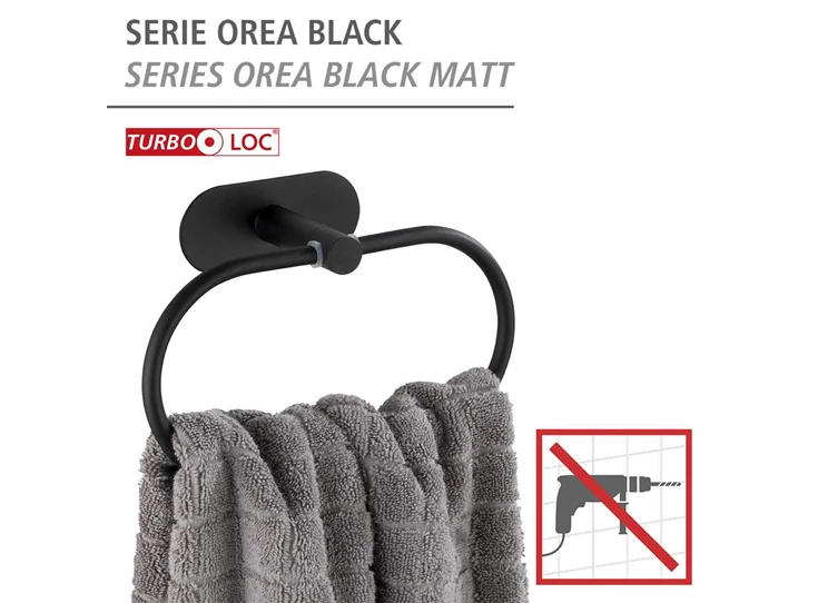 Handdoekring TurboLoc- zonder boren