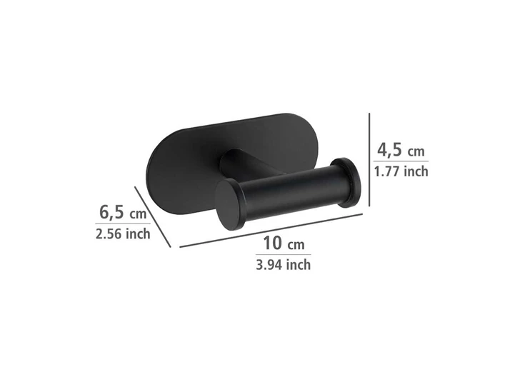 Haak duo TurboLoc- zwart mat- 24288100