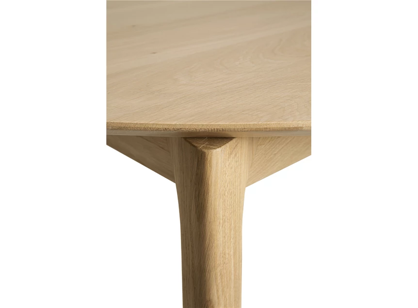 Rand Oak Bok Round Extendable Dining Table 51527 Ethnicraft modern design