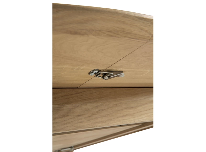 Detail systeem Oak Bok Round Extendable Dining Table 51527 Ethnicraft modern design