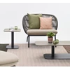 Sfeerfoto Bijzetzetel Kodo Lounge Chair combi 1 Fossil Grey Almond Vincent Sheppard