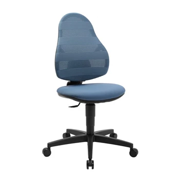 717130MT6CX6 Artwork Junior Topstar zwart petrolblauw schuin vooraanzicht