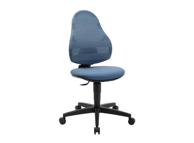 717130MT6CX6 Artwork Junior Topstar zwart petrolblauw schuin vooraanzicht